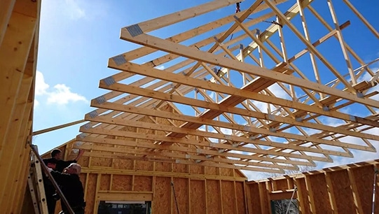 charpente-fermette-maison-neuve charpente fermette maison